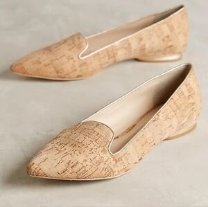 Guilhermina Tan And Gold Loafers EU39